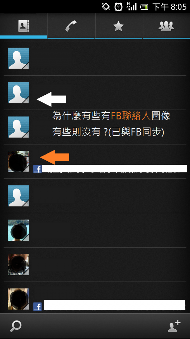 XS 更新4.0後 聯絡人大頭貼的問題 ...???