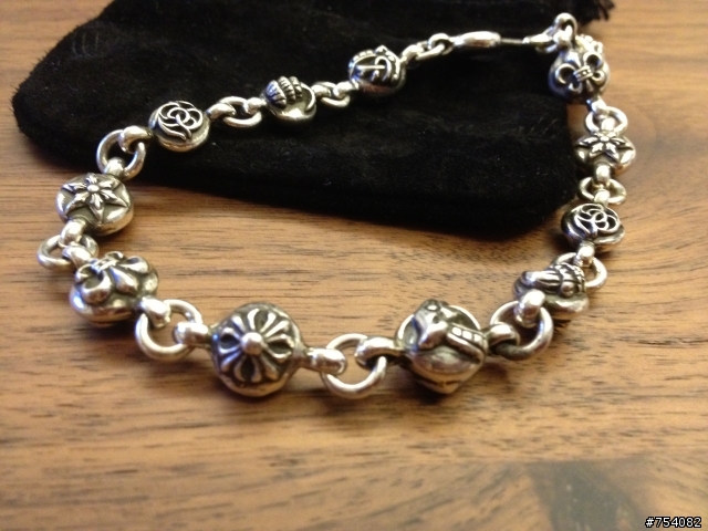 ［開箱分享］CHROME HEARTS 1#MULTI BALL BRACELET