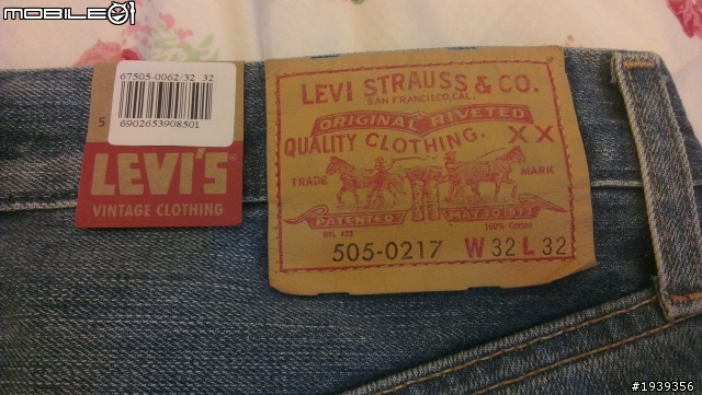 【開箱】很意外的 LEVIS LVC 67505 - 0062