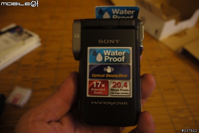 Sony HDR-GW77v簡易開箱