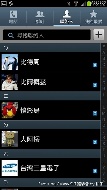 [SIII柚子詳細測試報告]聲‧體‧厲‧行--Galaxy SIII i9300