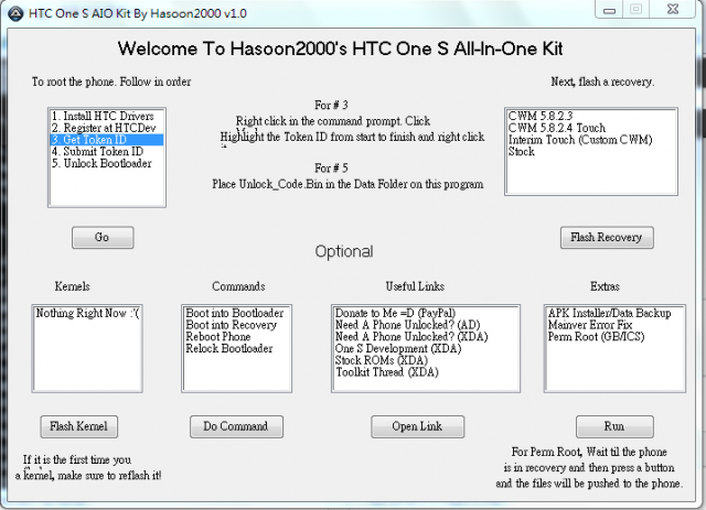 hTC One S (SE) Z520e  S4  [UNLock/Recovery/Root/ReLock步驟分享] + 9/27更新[CID1111111]分享