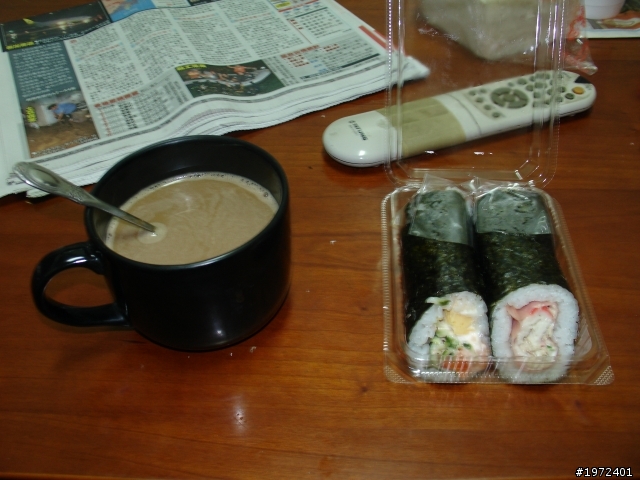 今天的早餐!!!