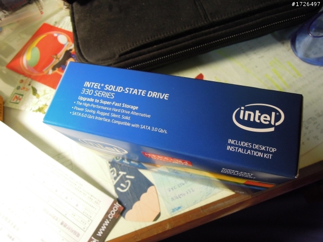 Intel SSD 330系列 120G 開箱~~~