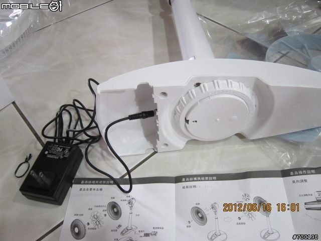 HEC-1419  10葉式DC節能搖控立扇簡單開箱