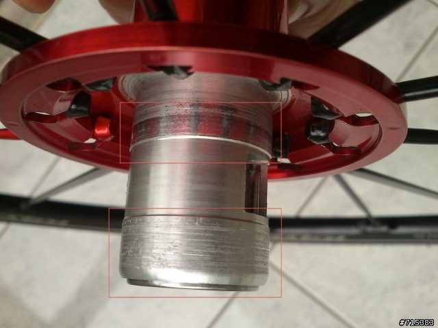 MAVIC Ksyrium SL 花鼓磨損？