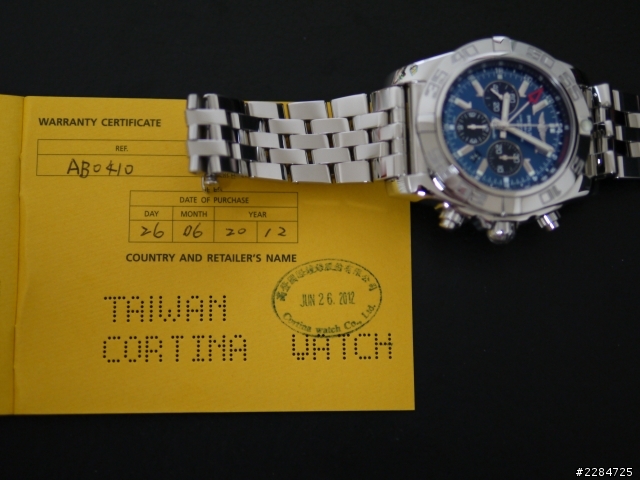 【開箱】期盼很久的百年靈Chronomat