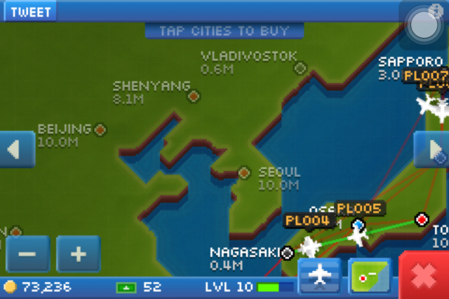 (模擬經營) Pocket Planes 口袋飛機