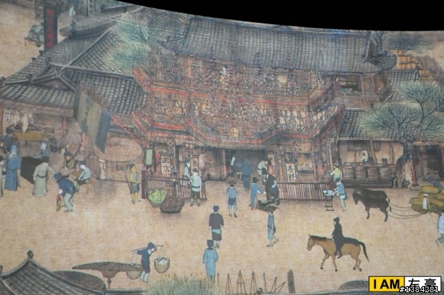 [景點] 會動的清明上河圖 - 夢時代展 (含影片)
