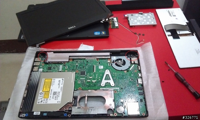 [分享]DELL Vostro3350 拆機、換底盤