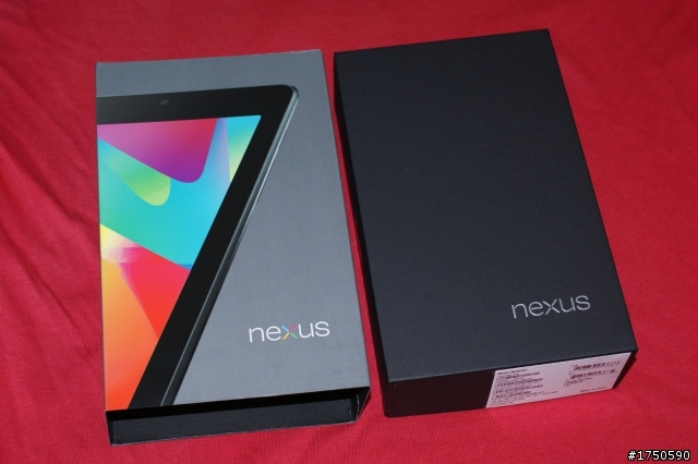 ★ˋ( ° ▽°)ノ★  ASUS & Google nexus 7 開箱!! 新增--今晚就來升級 4.1.2 !!