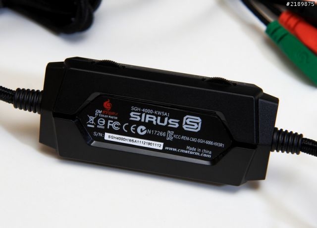 [敗家]木耳進化第一步:CM Storm Sirus S 天狼星S 5.1聲道 耳罩式電競耳機