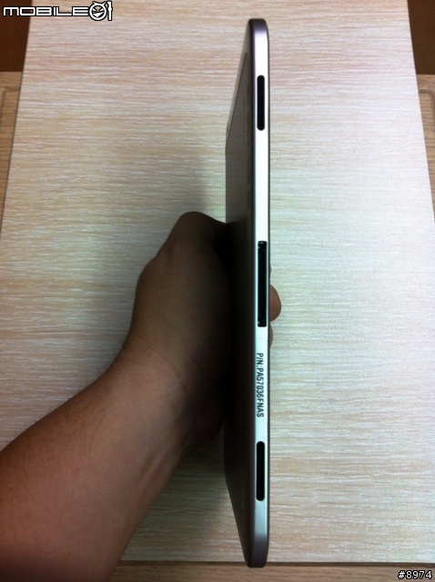 更新 東芝 TOSHIBA REGZA  AT570 7.7吋  平板 拿到嘍~ (一波三折才取得的開箱)