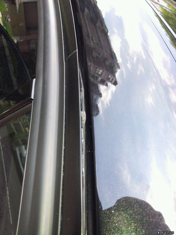 bmw f30 320i品質不佳 隔熱紙貼的太差了
