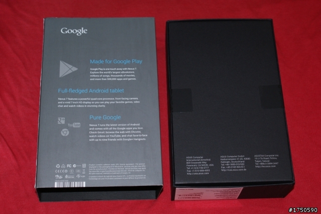 ★ˋ( ° ▽°)ノ★  ASUS & Google nexus 7 開箱!! 新增--今晚就來升級 4.1.2 !!