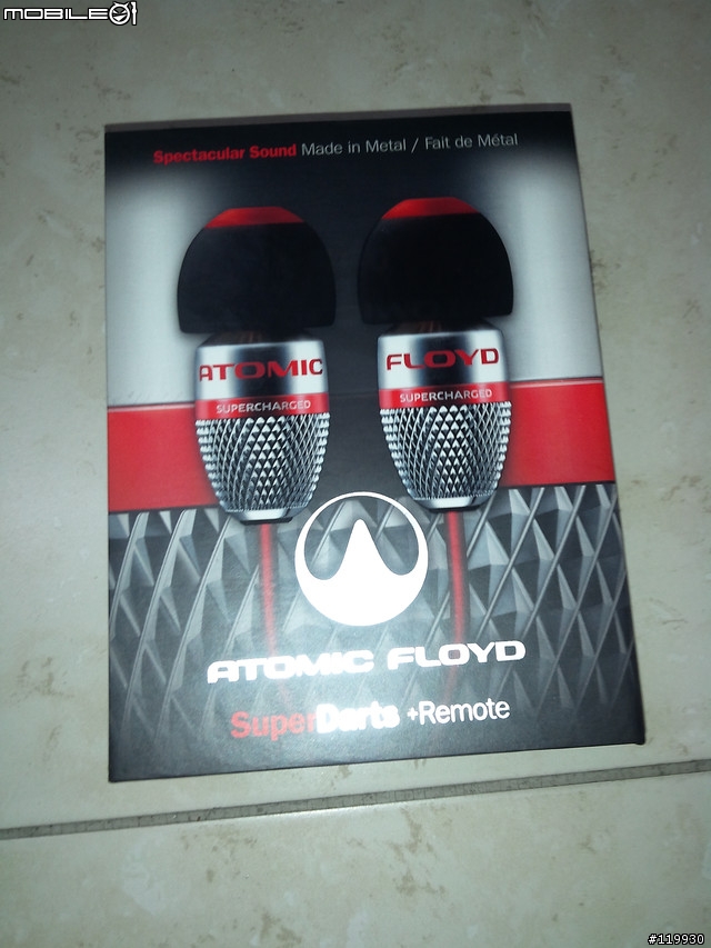 【開箱】冷門動圈+動鐵耳機 Atomic floyd superDarts + remote