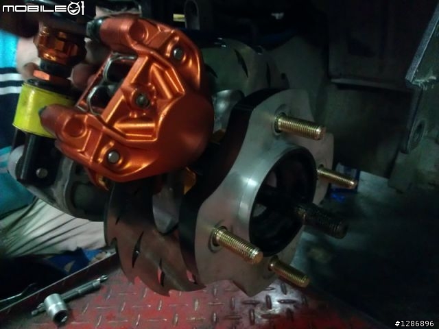 FIGHTER 制動升級 後碟 Brembo大螃蟹+200mm碟盤~