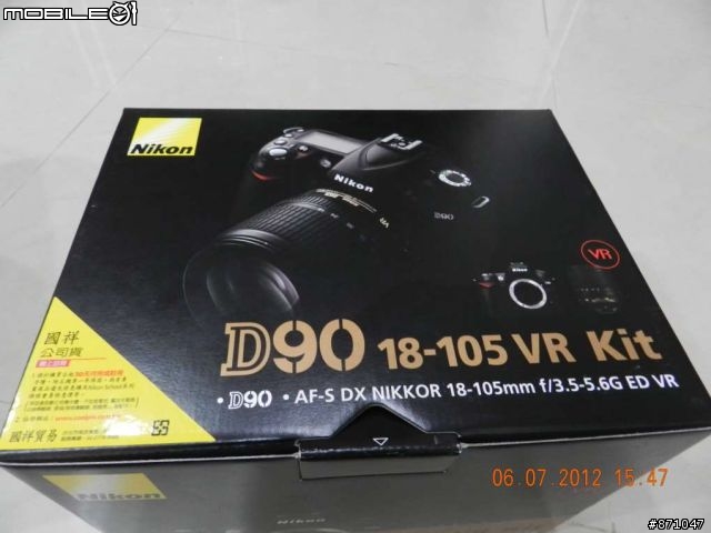 要買D5100卻買了D90...開箱--我的第一台DSLR