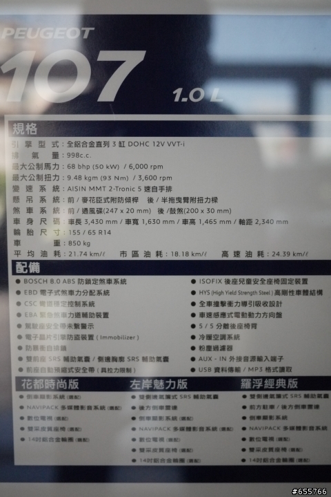 [試駕] 與PEUGEOT 107 初夏の北海岸輕旅行