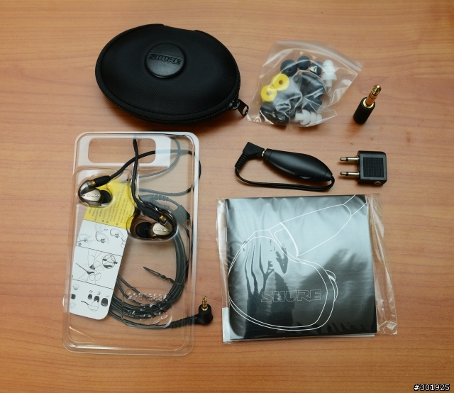 [開箱] 最近亂敗家的成果: Shure SE535 + Sony EX600