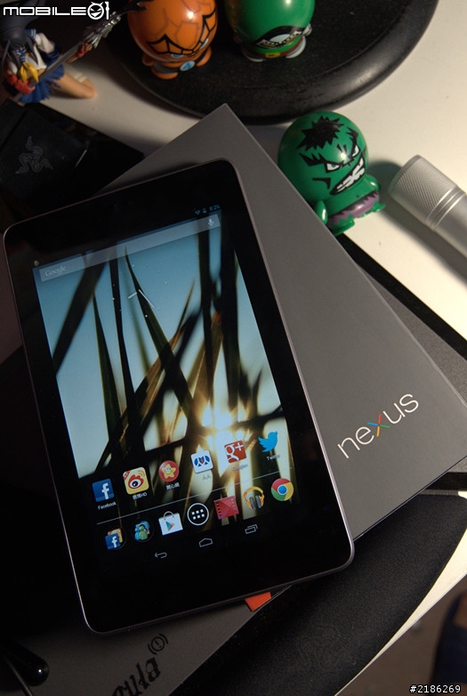 偶的Nexus 7到手囉~