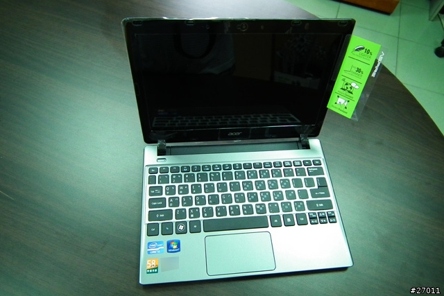 acer 11.6"小筆電 V5-171 開箱-7/27更新螢幕出問題!