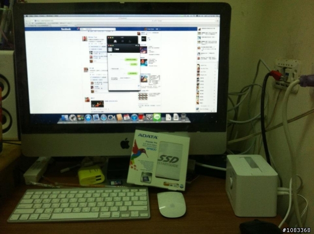 2011 21.5" iMac 原廠HDD＋原廠光碟機＋自行加裝SSD＝爽度破表