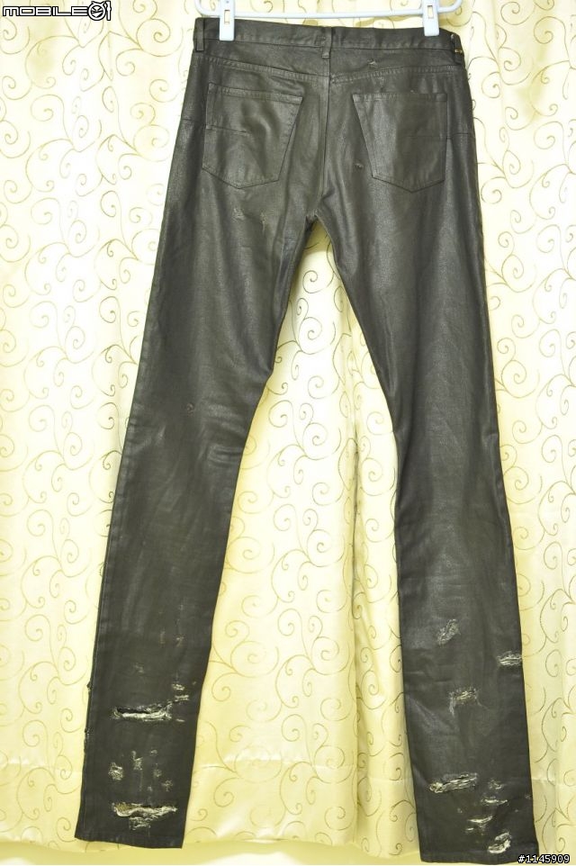 [傳說中的...]Dior Homme 04SS Destroyed 黑膠破褲