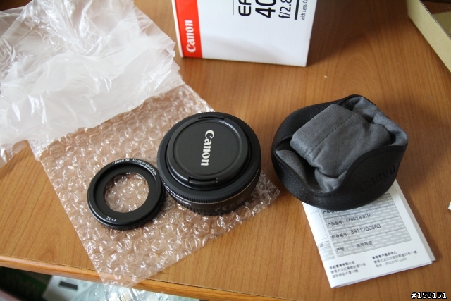 對岸版 40mm F2.8 開箱