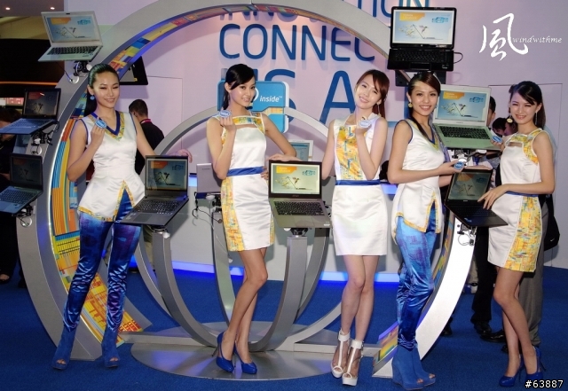 windwithme ComputeX 2012 UltraBook與Show Girl分享篇
