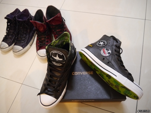 好便宜，不買嗎??[開箱]CONVERSE與虛擬樂團GORILLAZ街頭霸王推出聯名鞋款
