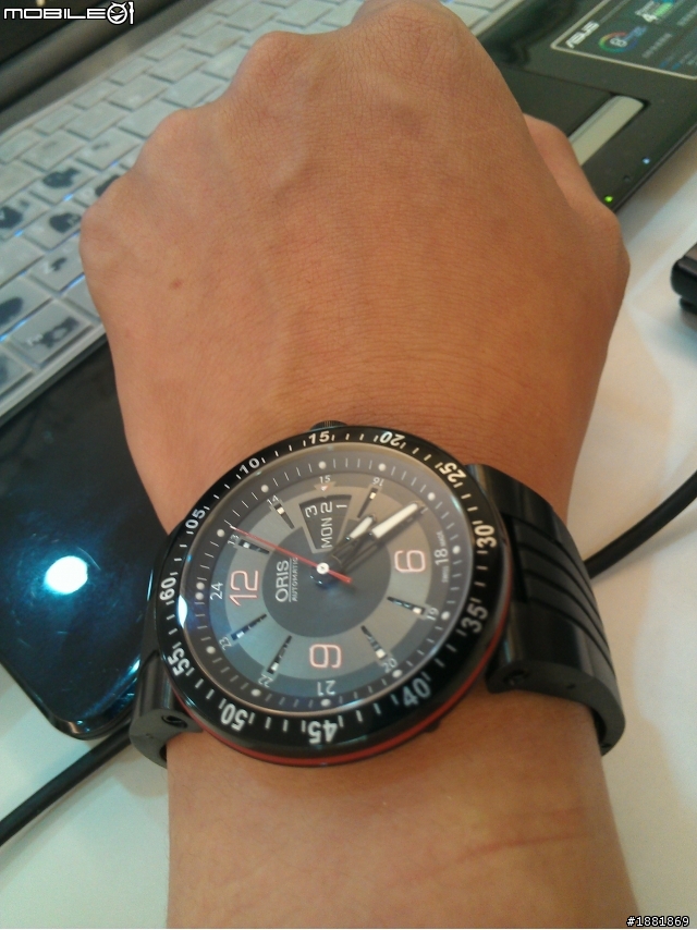 Oris F1 Tteam 老錶開箱.....  超級不專業!!