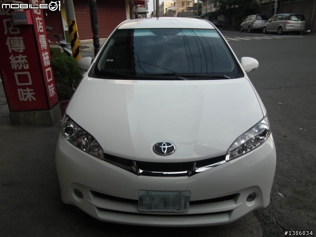 2012 Toyota WISH J-Hi開箱 !(照片以補上)