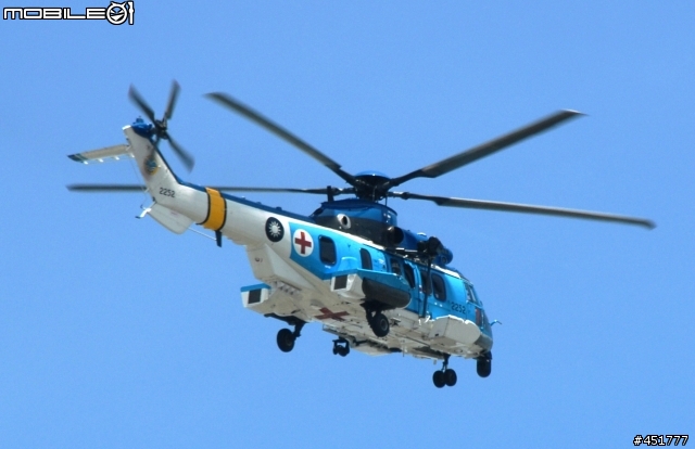EC225 美洲獅的海鷗直升機成軍典禮的戰機照片