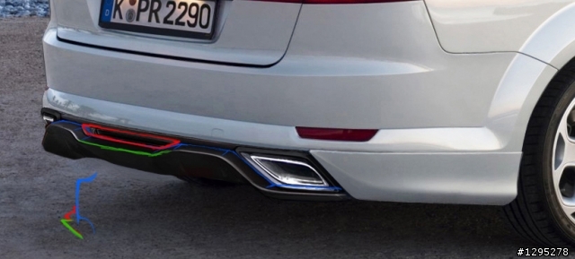 Mondeo MK4ＲＦ－Ｄｅｓｉｇｎ版後下擾流(最新進度)最終圖面