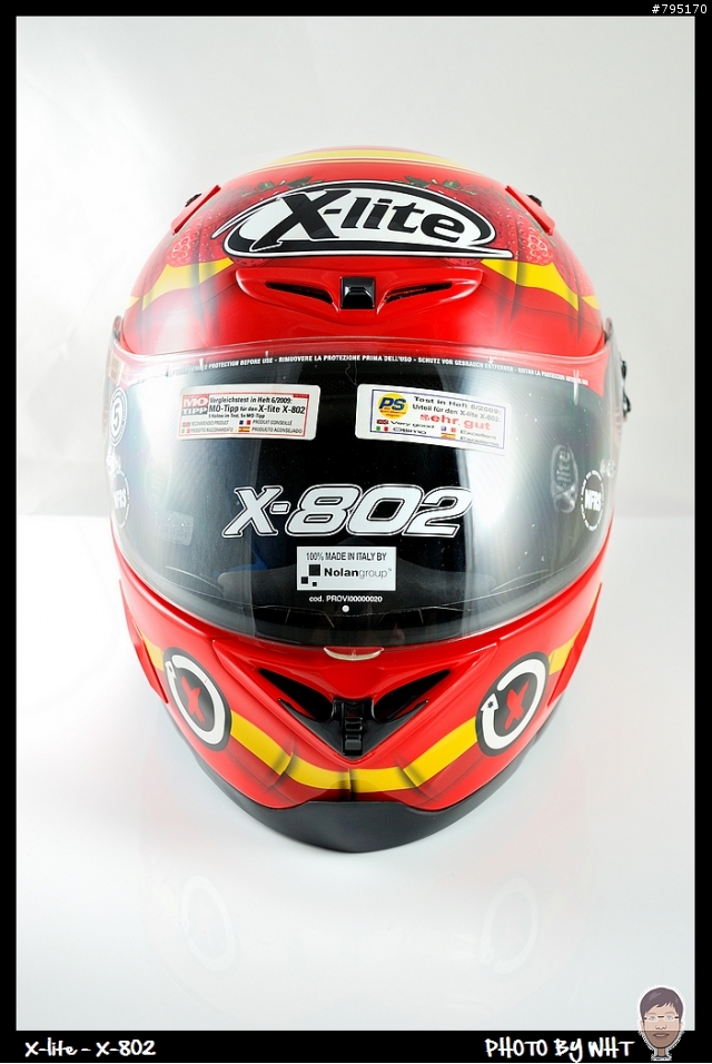[開箱] X-lite X-802 Jorge Lorenzo的可口安全帽