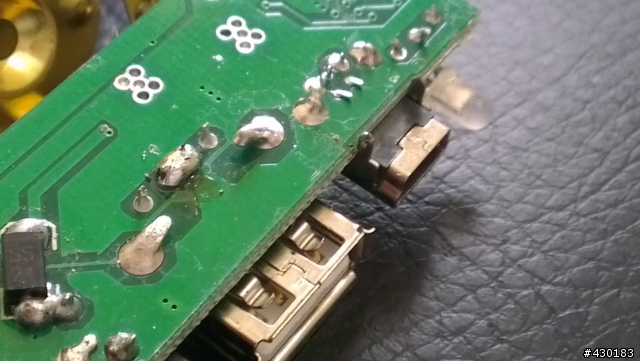 把行動電源的usb，直接改成AC充電。