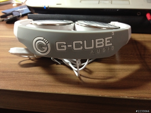 [開箱] G-CUBE 耳罩式耳機  (POP G系列)