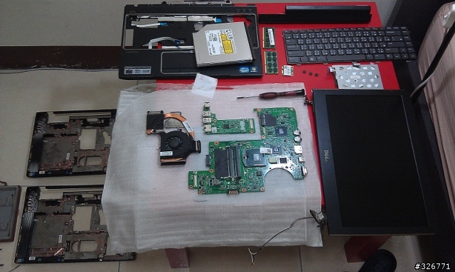 [分享]DELL Vostro3350 拆機、換底盤