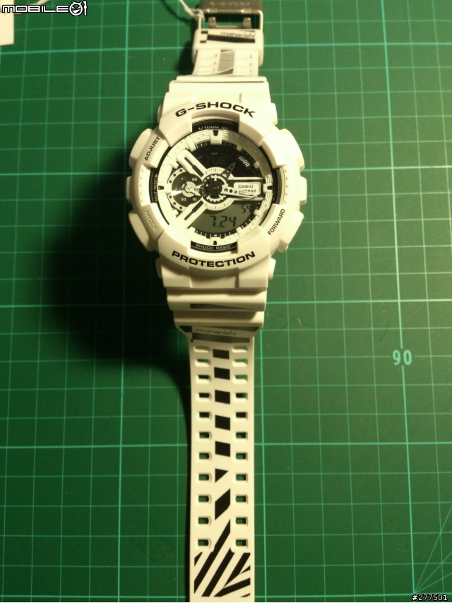 G-SHOCK GA-110MH-1 X Maharishi 黑白迷幻 媚惑時尚