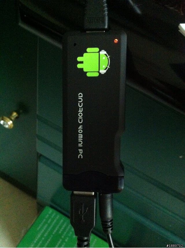 開箱～MK802 麻雀雖小但五臟俱全的迷你Android電腦