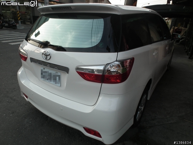 2012 Toyota WISH J-Hi開箱 !(照片以補上)