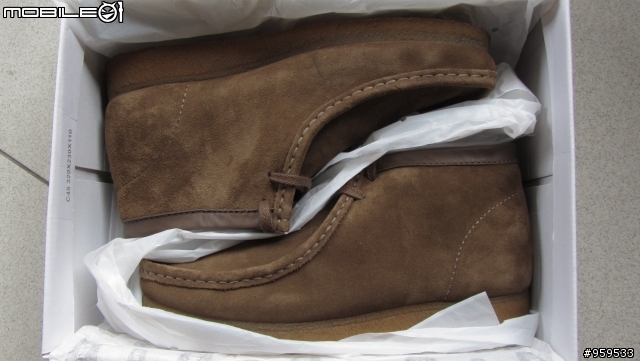 [開箱] Clarks Original Wallabee Boot