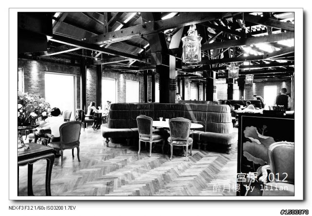 NEX F3 黑白的宮原眼科