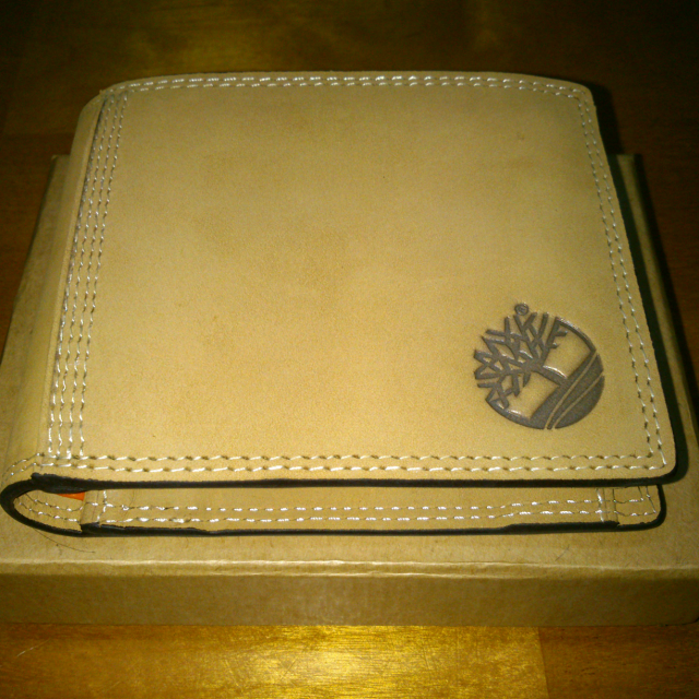 [開箱] Timberland 麂皮皮夾