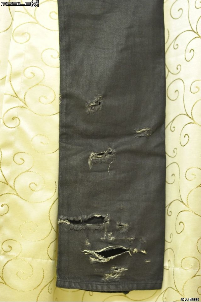 [傳說中的...]Dior Homme 04SS Destroyed 黑膠破褲