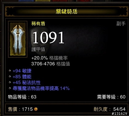 奇怪昨晚PO的文...7/1農第一章出的63級裝備-疑似有好東西...怎麼不見了