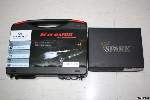 大敗家!!!電筒OLIGHT S235與頭燈SPARK SD52(感謝赤子大大)!!!