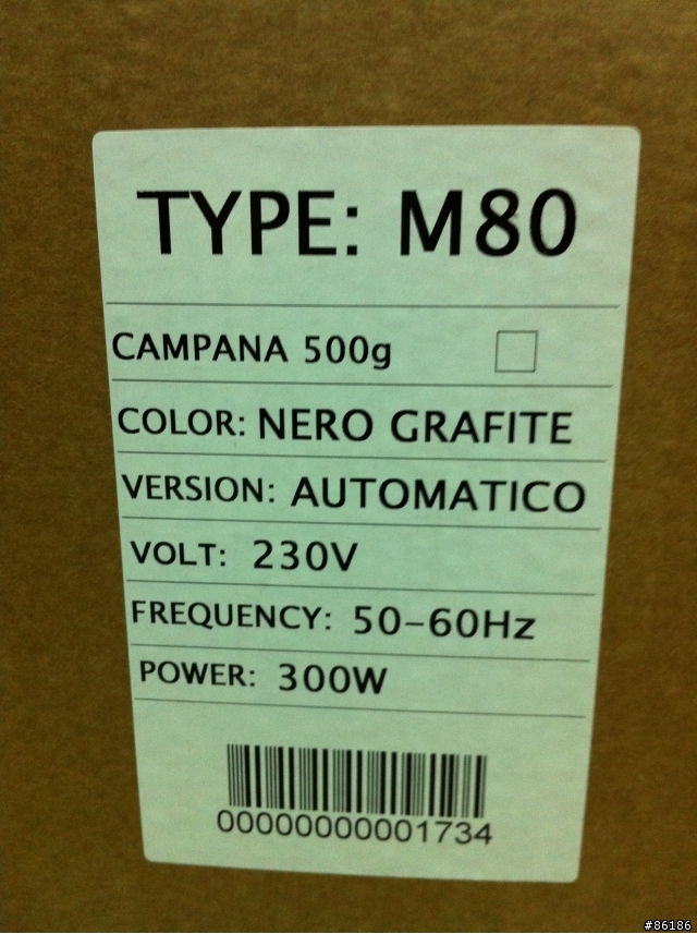 【開箱】 Quamar M80 磨豆機