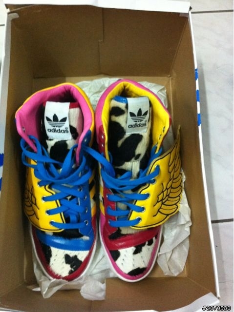 「開箱」Jeremy Scott 2ne1翅膀鞋